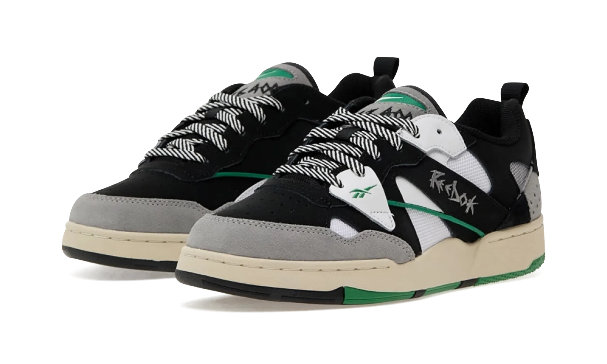 rubber - finish - design shoes BB4000 2 "96 Hoops Pack - Glen Green"