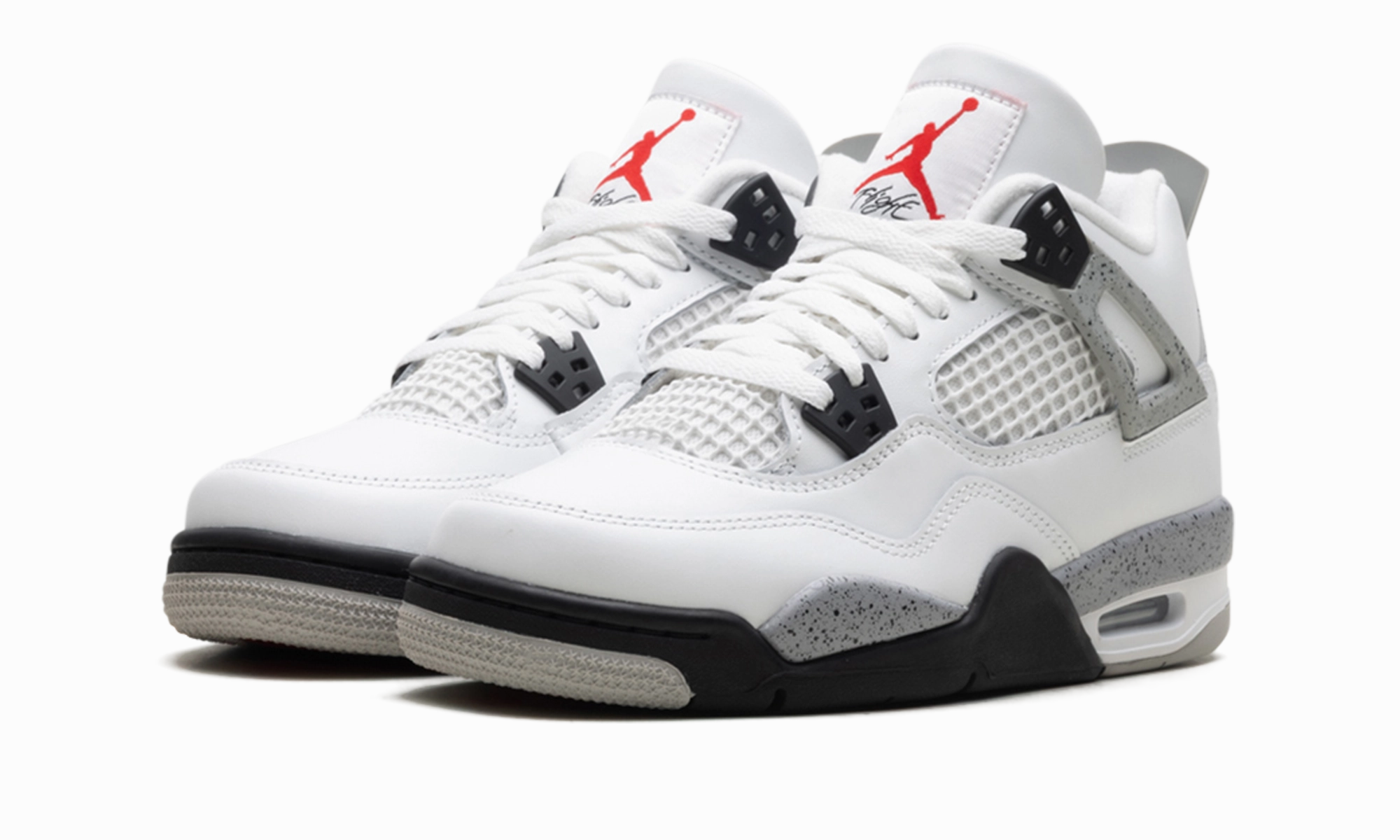 Sculpted comfort Refined touch Air Jordan 4 Retro GS "White Cement"