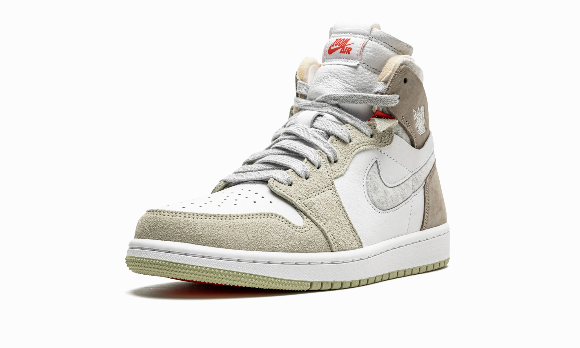 Calm Tones Contrasting Colors AIR JORDAN 1 ZOOM CMFT WMNS "Olive Aura"