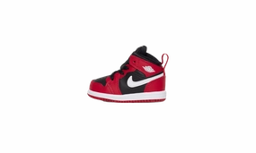 Air Jordan 1 Mid TD "Black Gym Red" Cool Touch Smart stability