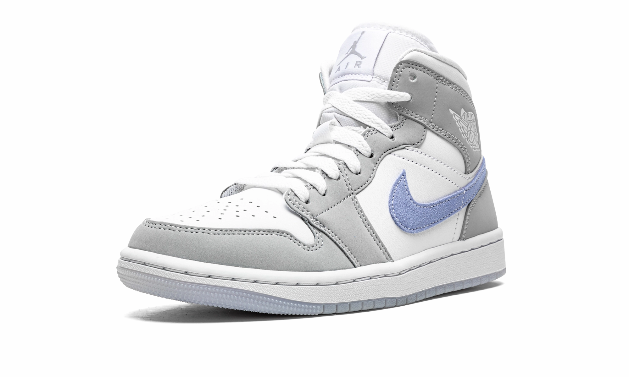 AIR JORDAN 1 MID WMNS "Grey Blue" Relax Vibe