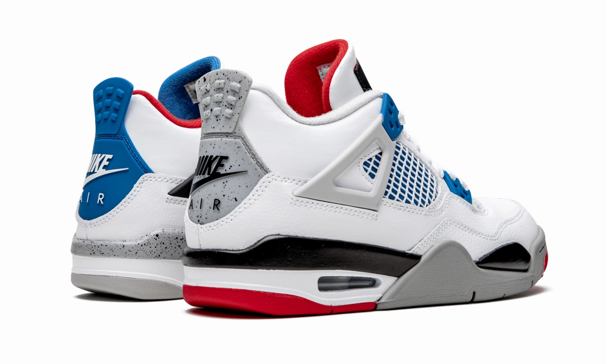 Air Jordan 4 Retro GS "What The" Travel Comfort Fast Wear