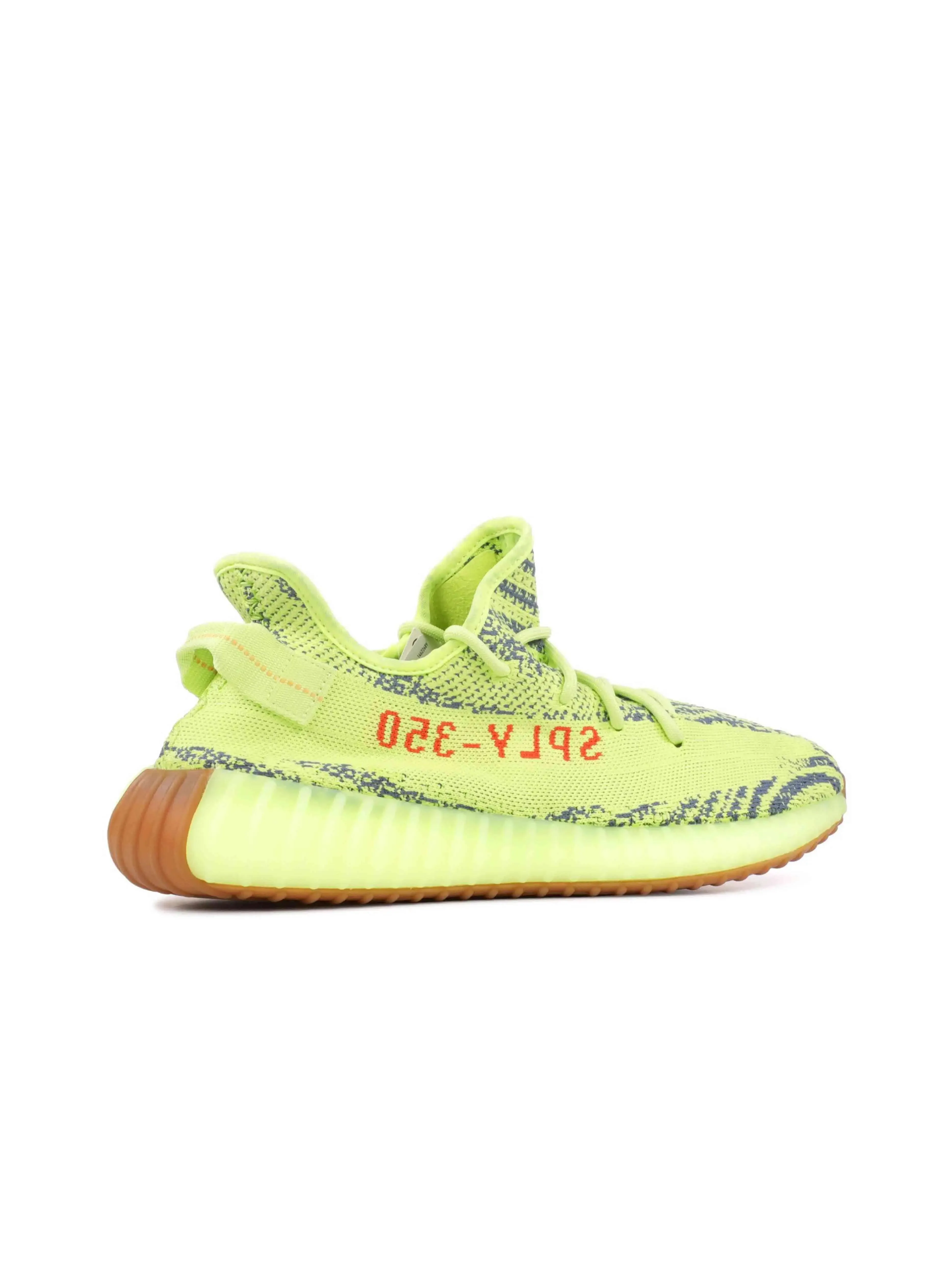 Fashion Forward Design River Glow Yeezy Boost 350 V2 Semi Frozen Yellow [USED]