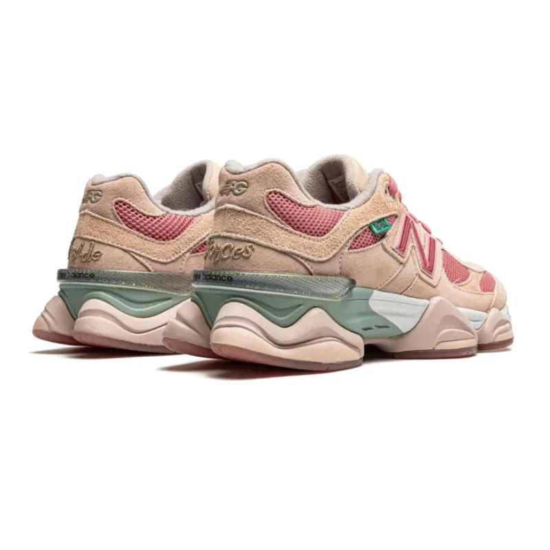 New Balance 9060 Cookie Pink Street Fit Moist Dry