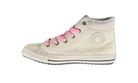 Oasis Path All Star PC Boot Hi GS "Natural Ivory-Pink"