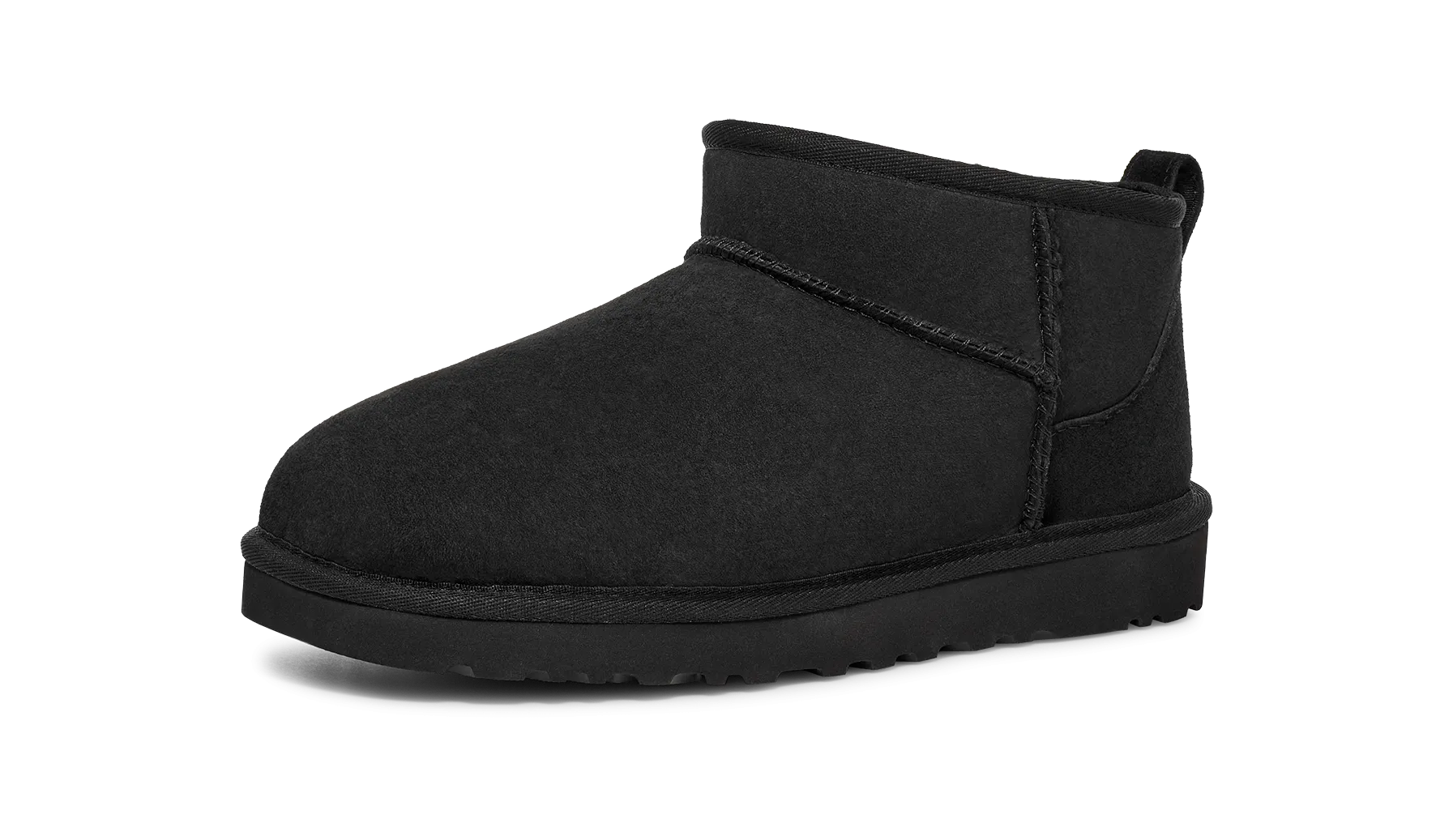 Sole Cush UGG Classic Ultra Mini Boot Black