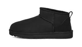 Flat Edge UGG Classic Ultra Mini Boot Black