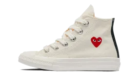 Chuck 70 High GS "Comme des Garcons Play - Small Red Heart Black" Sun Day