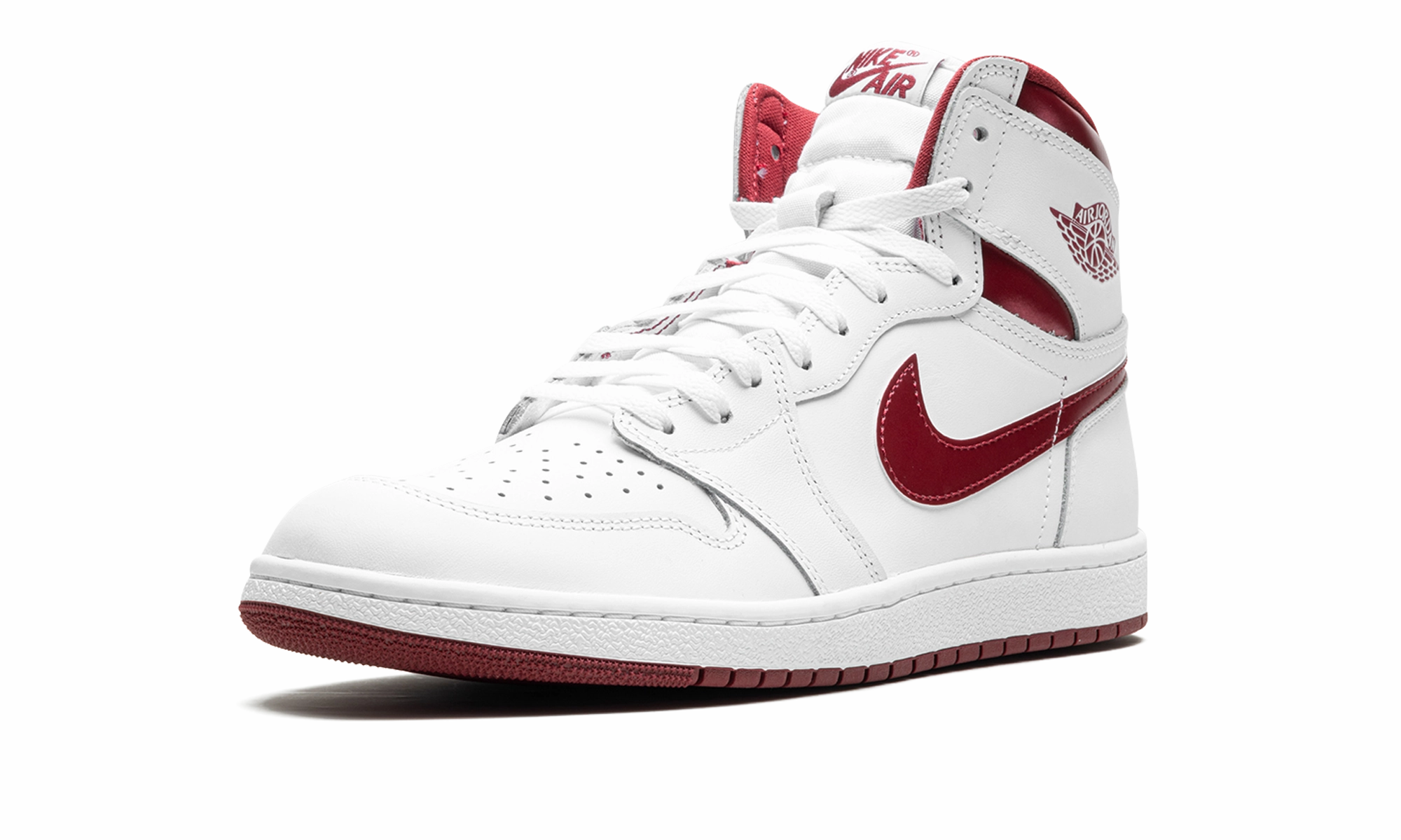 Air Jordan 1 High '85 "Metallic Burgundy" Adaptive Style Pure Lines