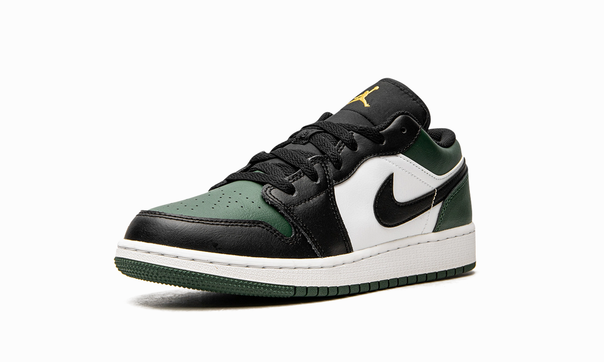 Air Jordan 1 Low GS "Green Toe" Trend-setting wear Signature grip