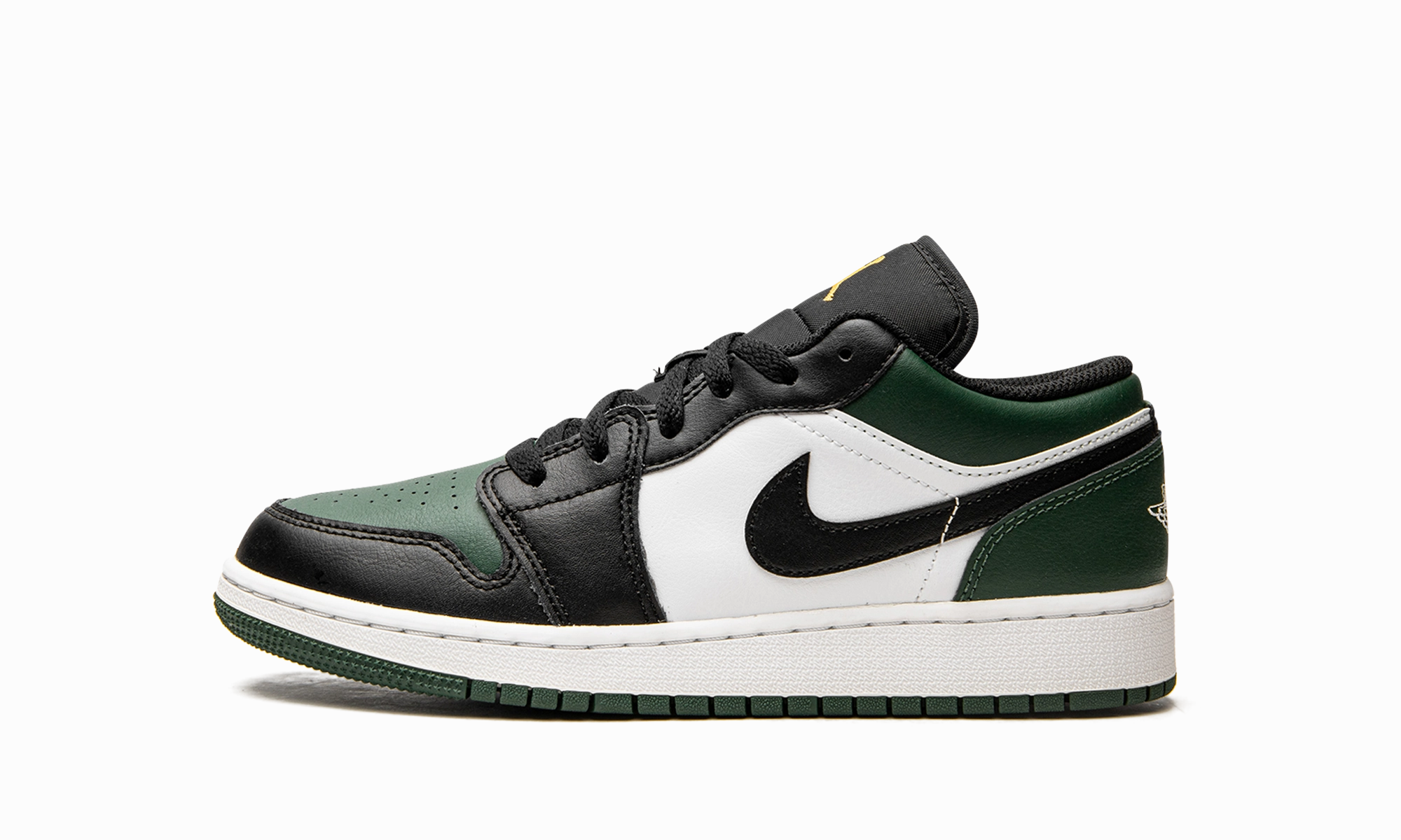 Smooth ride Air Jordan 1 Low GS "Green Toe"