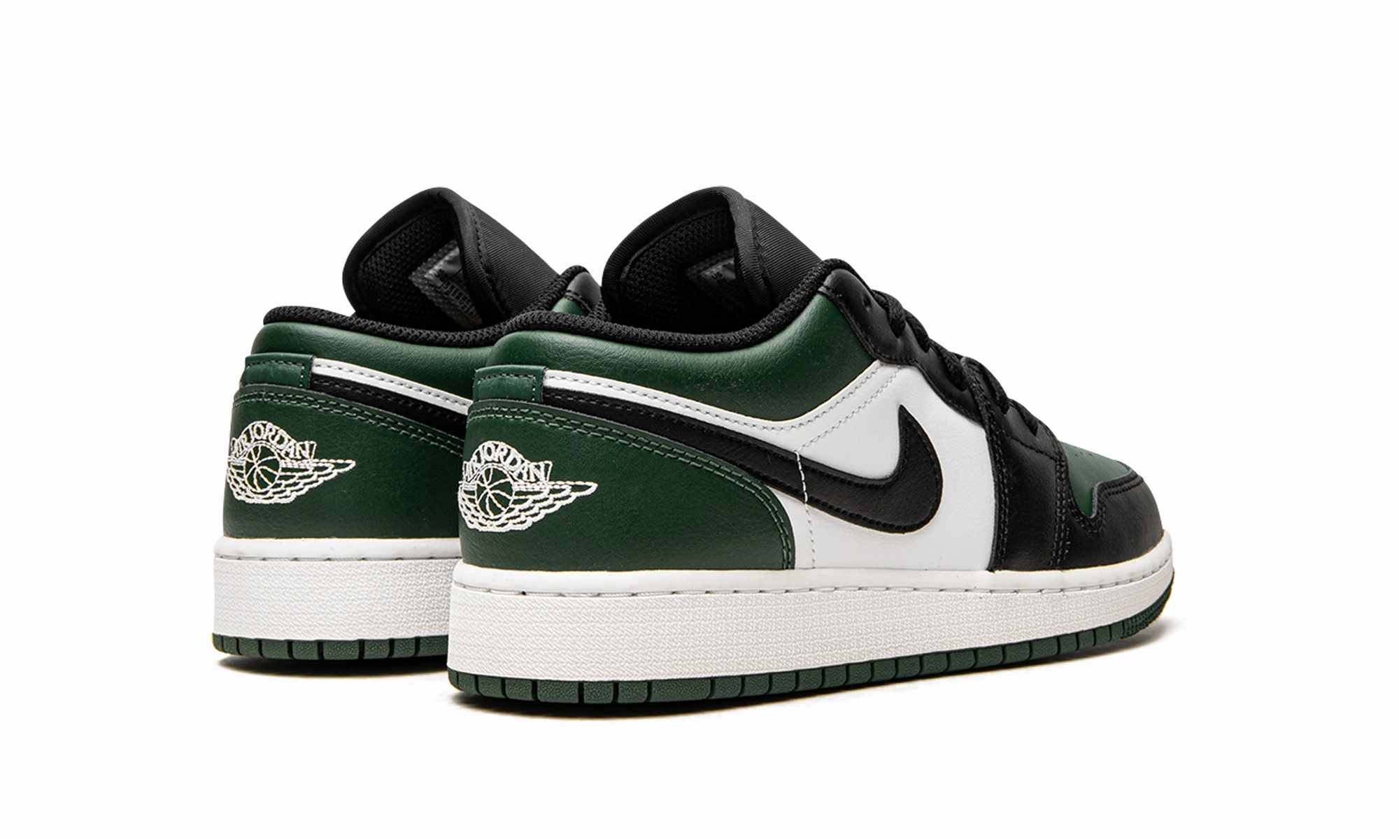 Air Jordan 1 Low GS "Green Toe" Reinforced heel
