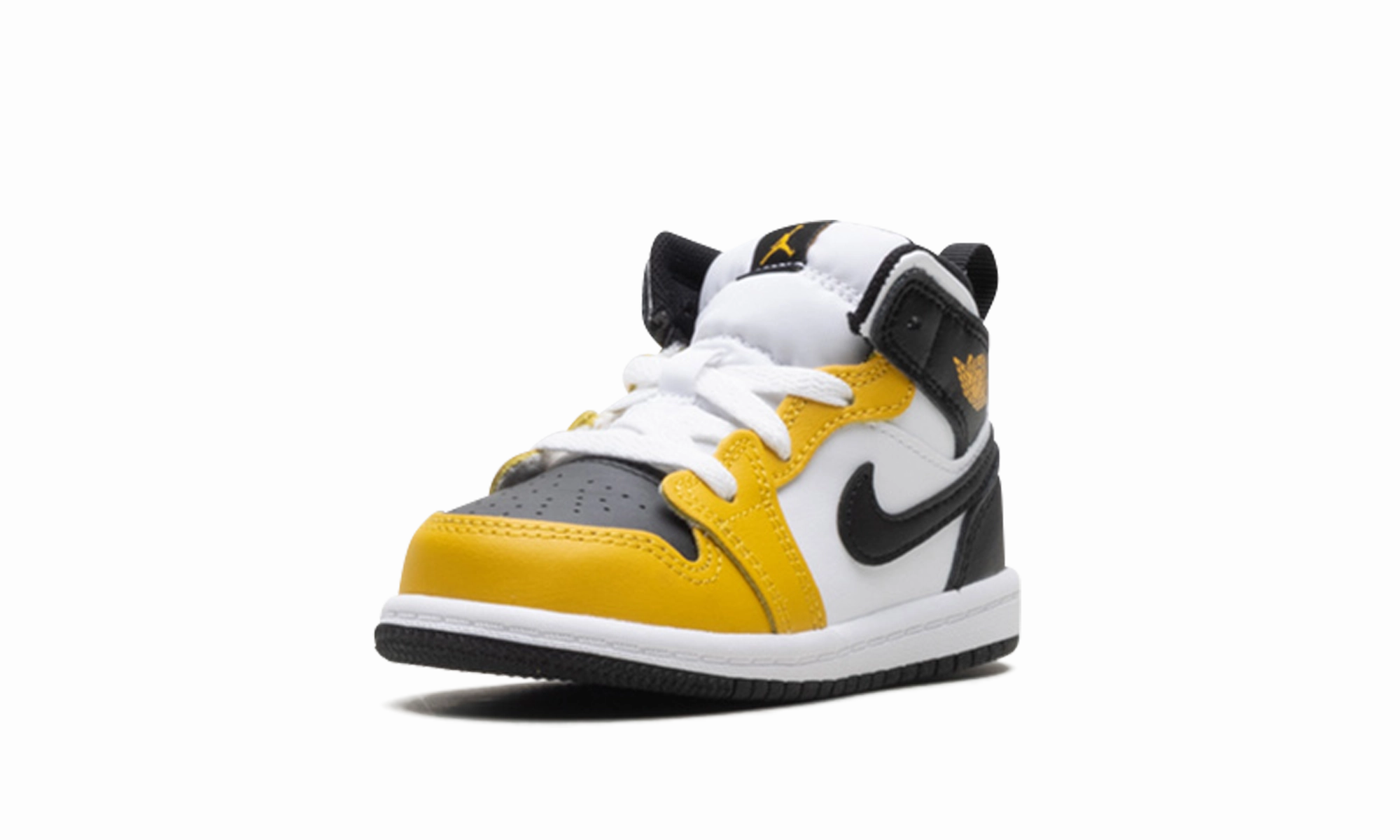 Soft Finish Air Jordan 1 Mid TD "Yellow Ochre"