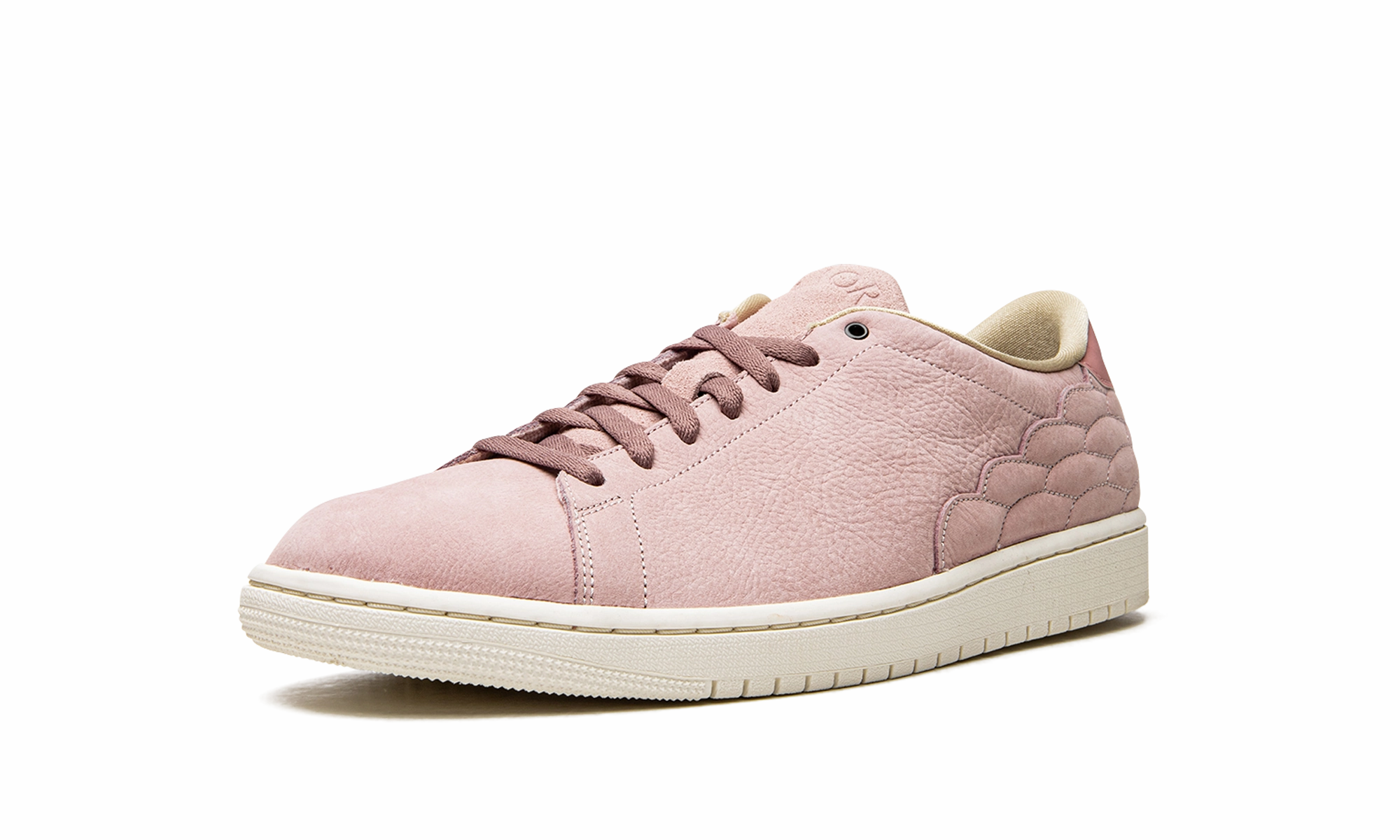 High-performance ease Functional shock absorption Air Jordan 1 Centre Court "Pink Oxford"