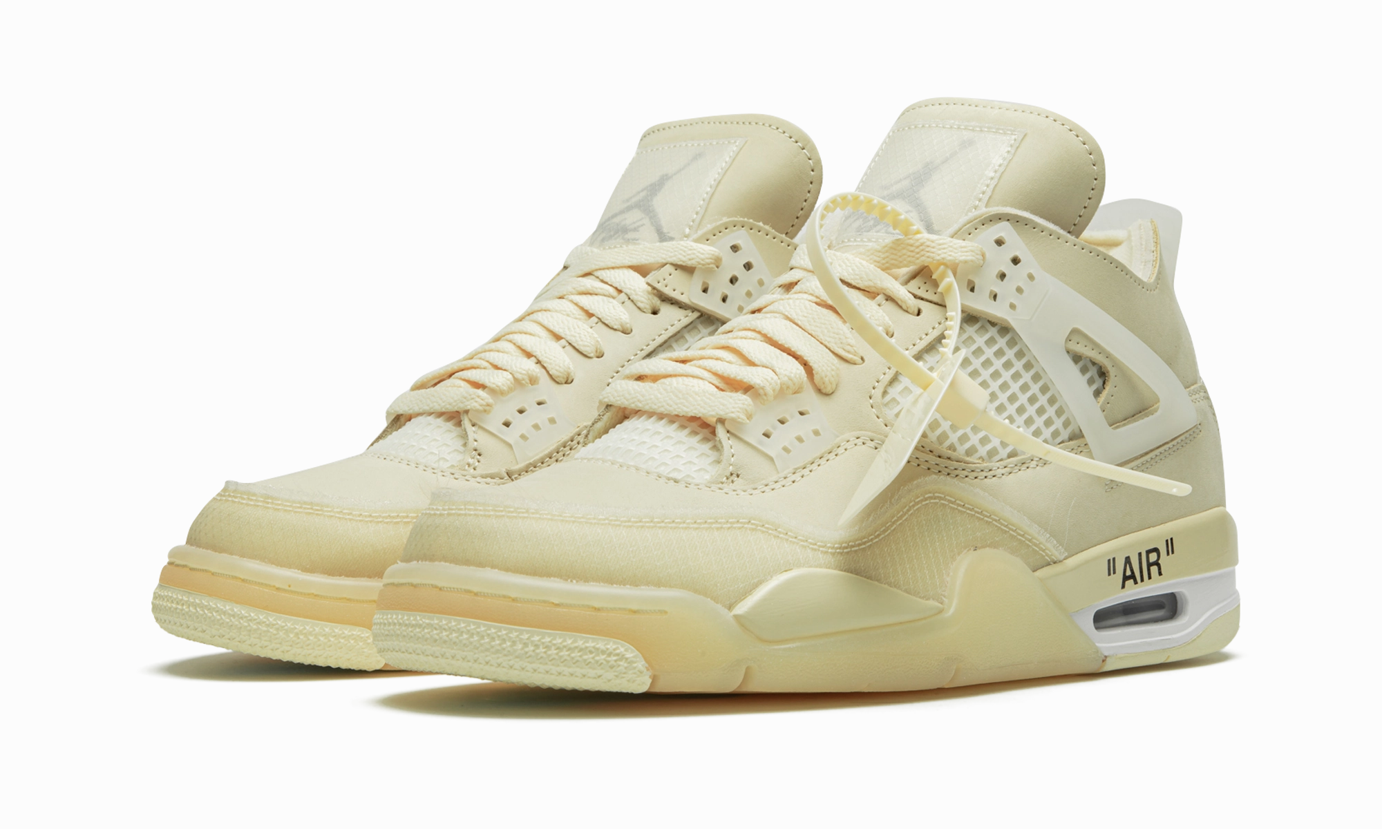 Air Jordan 4 Retro SP WMNS "Off-White - Sail" High Fashion