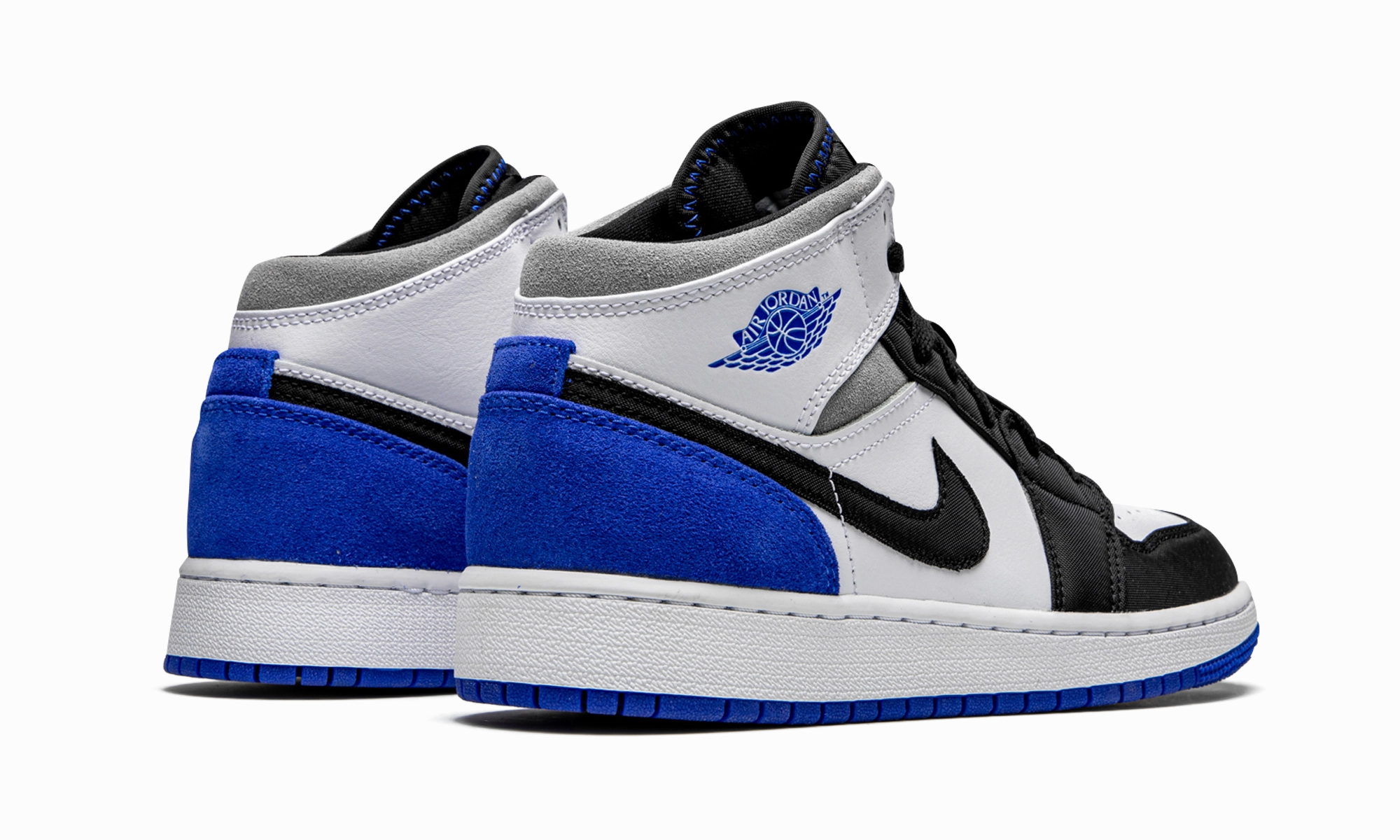 Air Jordan 1 Mid GS "Royal White" Stylish Option