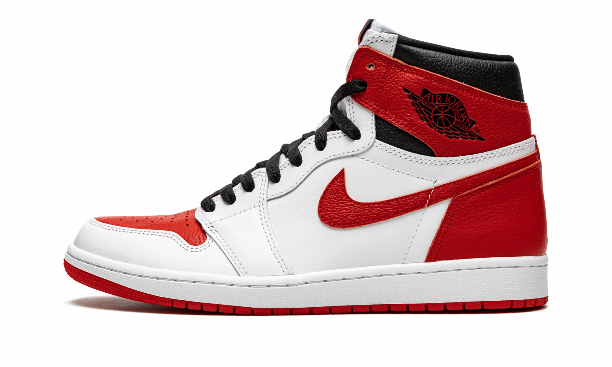 Air Jordan 1 Retro High OG "Heritage" Slip On Style All-day shock absorption