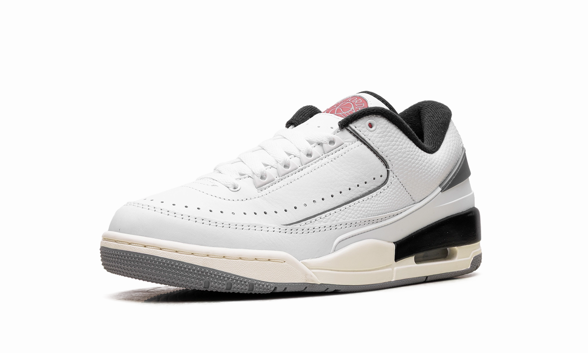 Breath Ease slip-resistant Jordan 2/3 "White Black Metallic Silver"