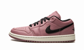 AIR JORDAN 1 LO WMNS "Magenta" Cushioned Support Glam silhouette