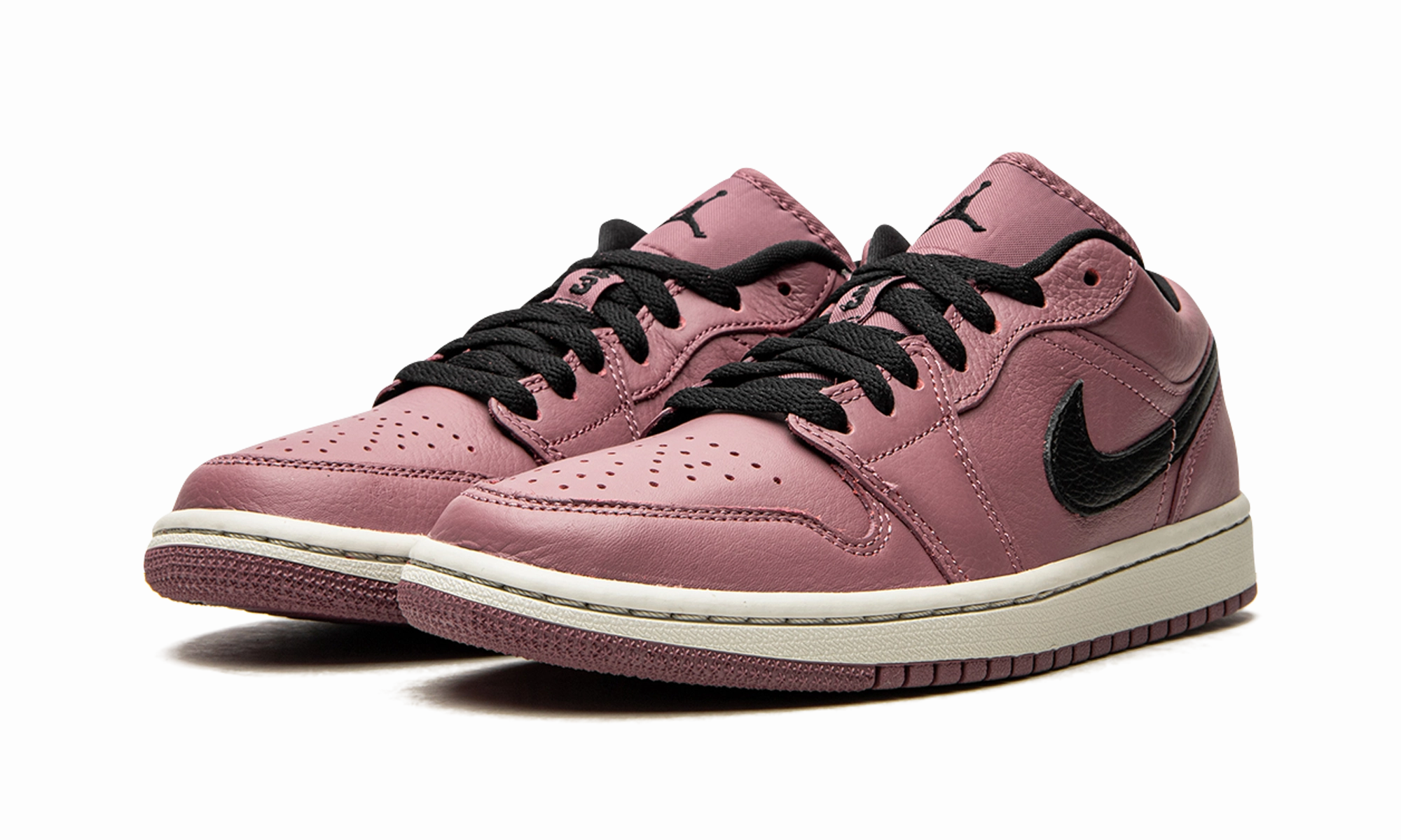AIR JORDAN 1 LO WMNS "Magenta" Refined Look Durable arch