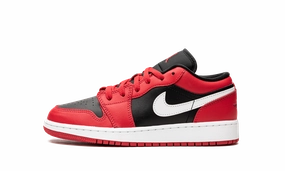 Plush Sole Air Jordan 1 Low GS "Black / Very Berry"