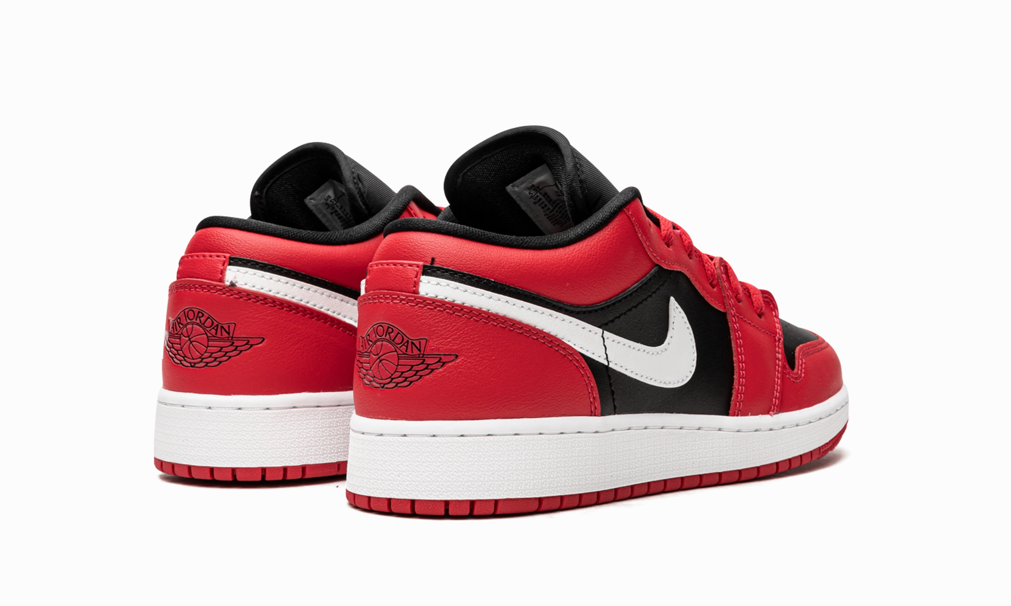 Impact-absorbing Air Jordan 1 Low GS "Black / Very Berry"