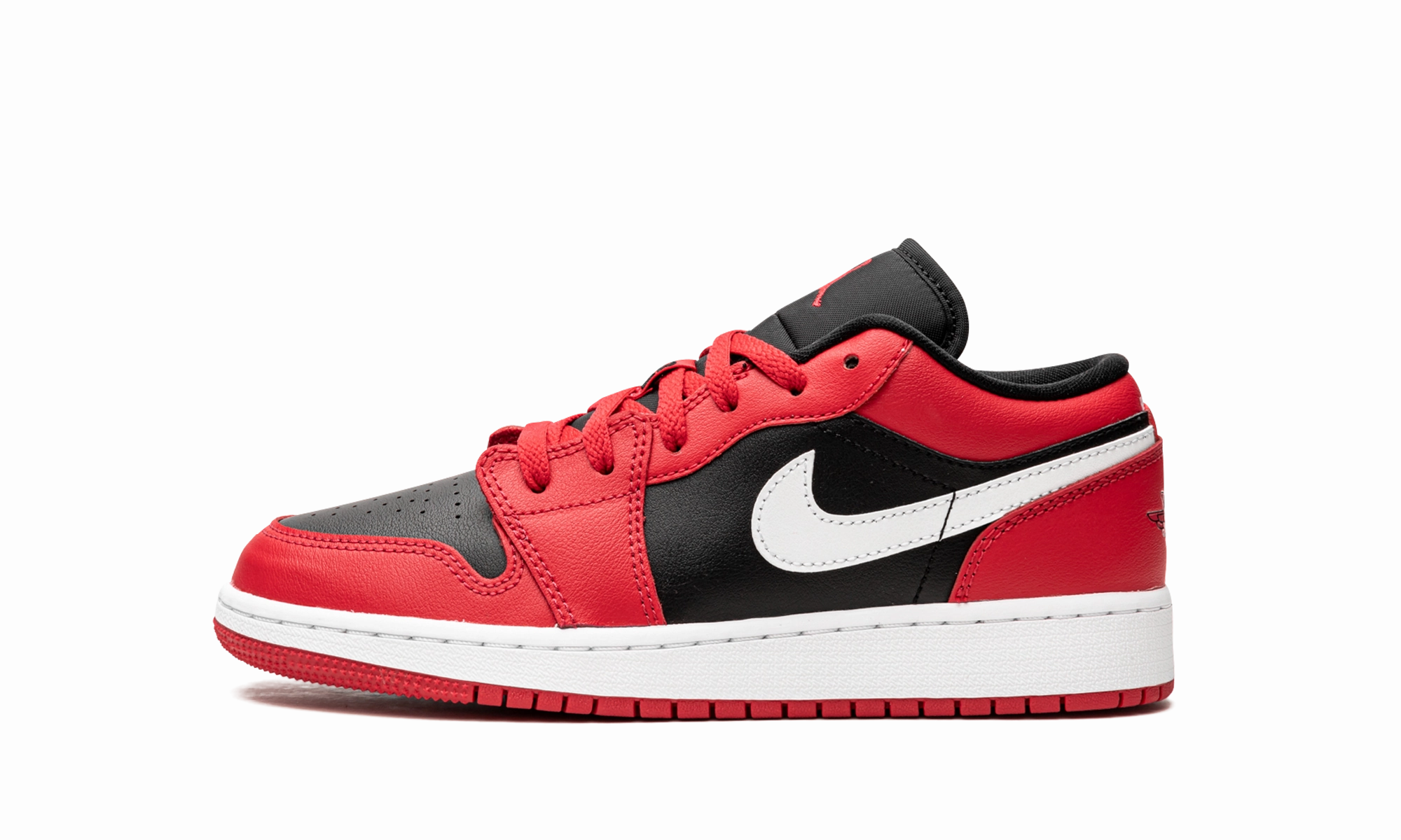 Plush Sole Air Jordan 1 Low GS "Black / Very Berry"