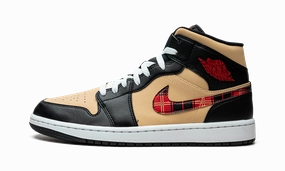 Air Jordan 1 Mid SE "Tartan Swoosh" Impact Resistant Elevated durability