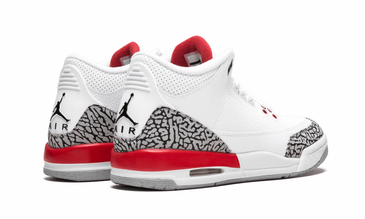 Air Jordan 3 Retro GS "Katrina" Durable arch Performance Step