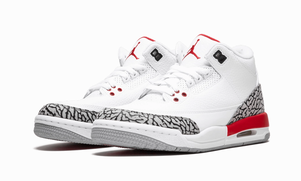 Cush Pad Regular Style Air Jordan 3 Retro GS "Katrina"