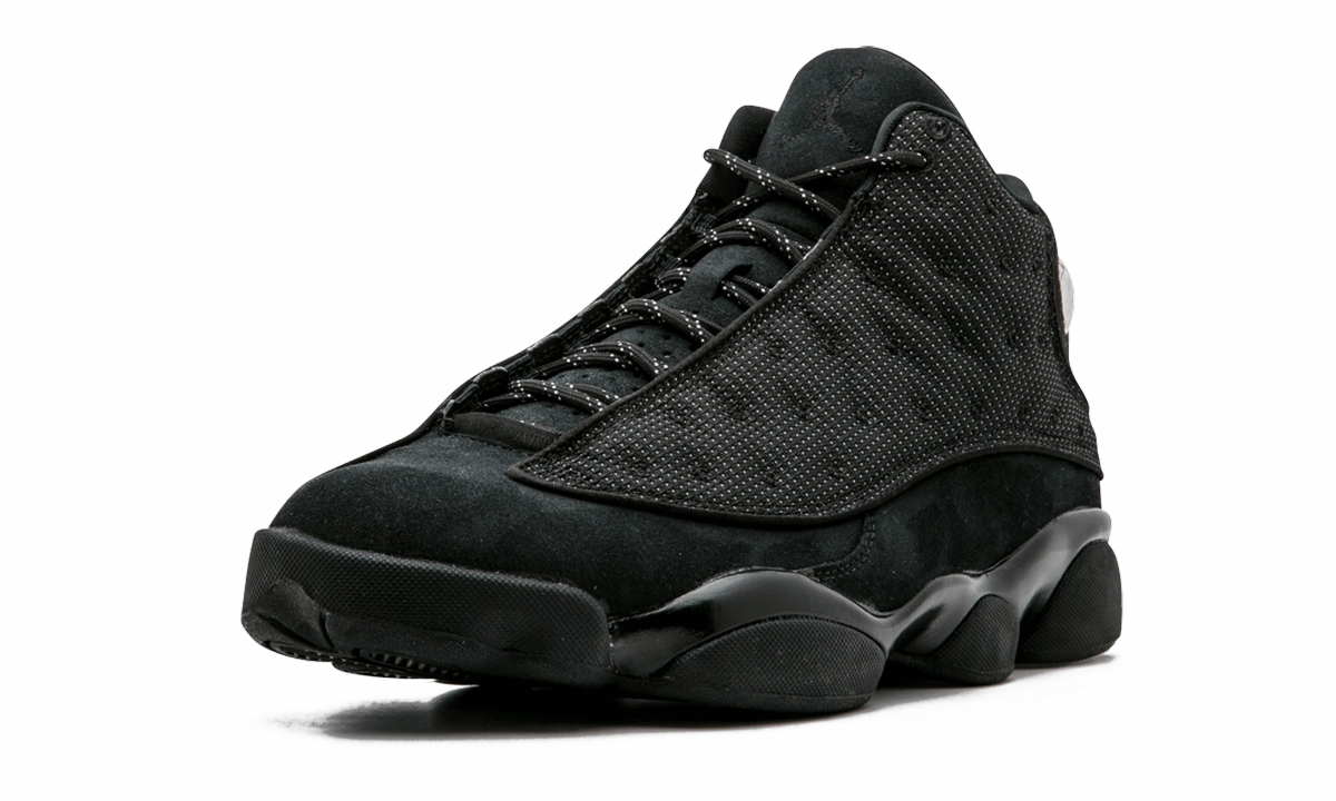 Sculpted cushioning Reflective Detail Air Jordan 13 Retro "Black Cat"
