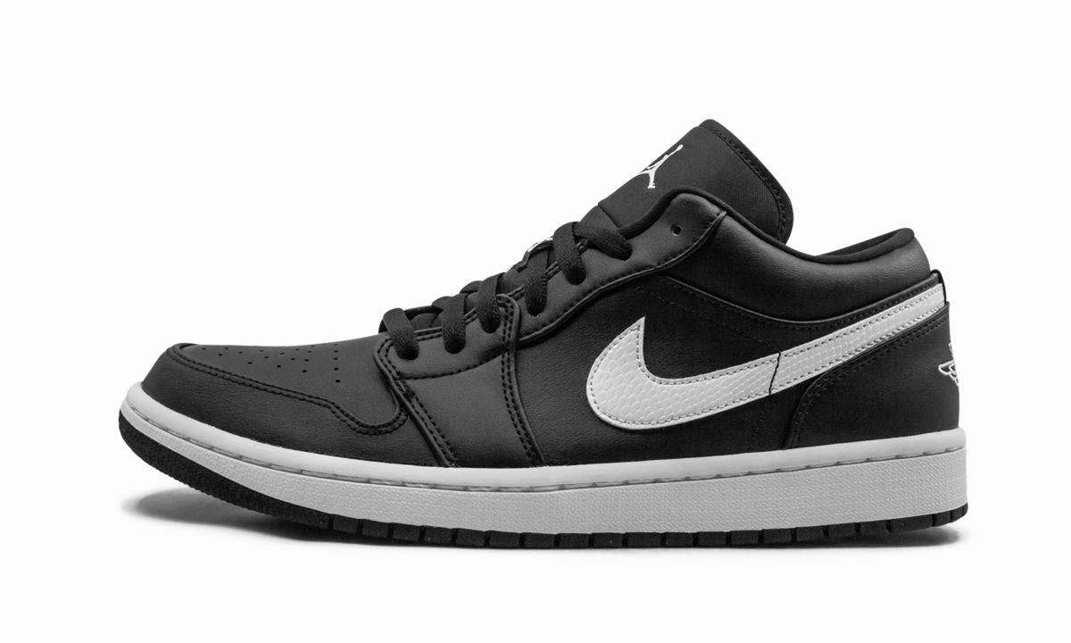 Machine washable Fitness Edge Air Jordan 1 Low WMNS "Black/White"