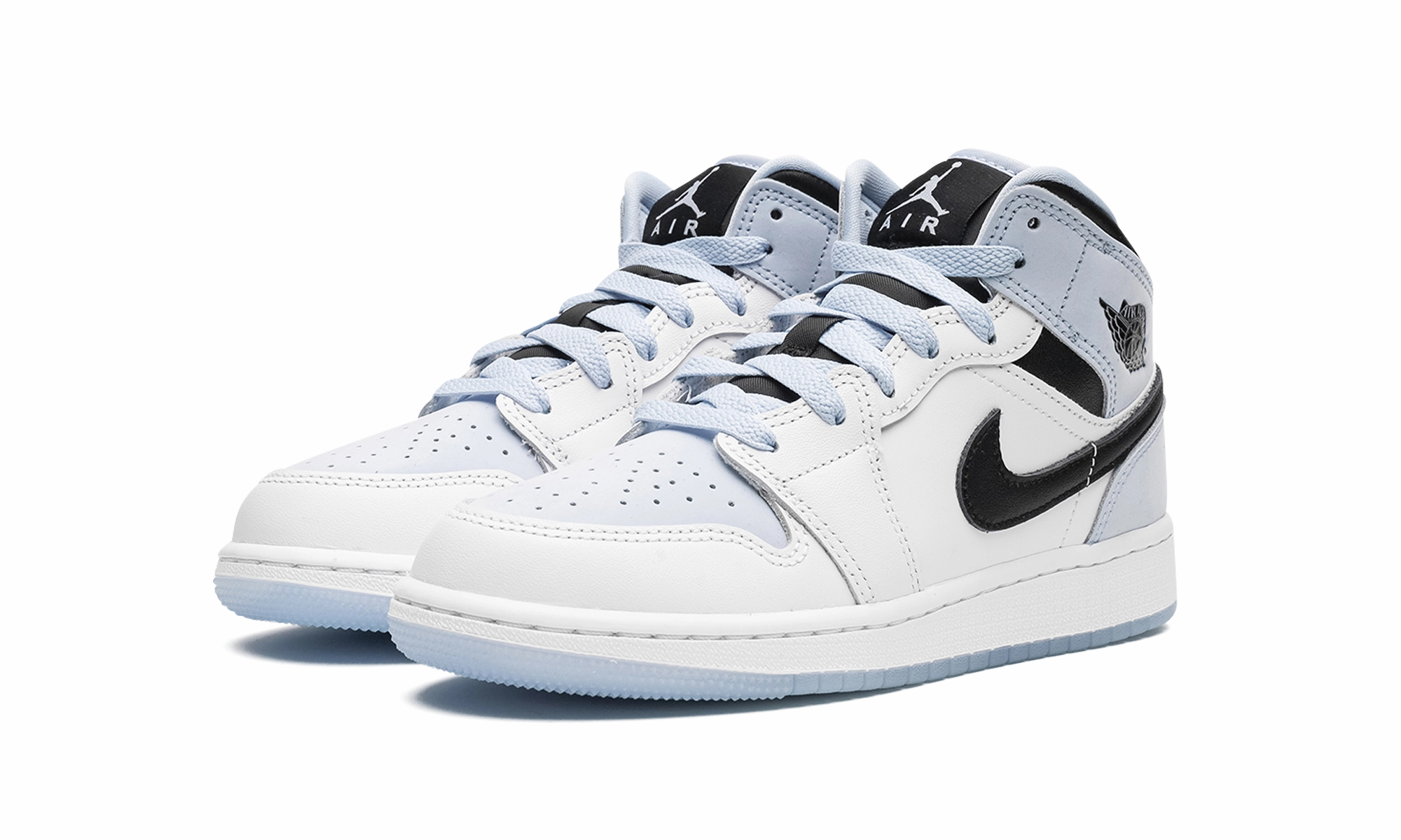 Air Jordan 1 Mid SE GS "Ice Blue" Multi-Terrain Motion Ready