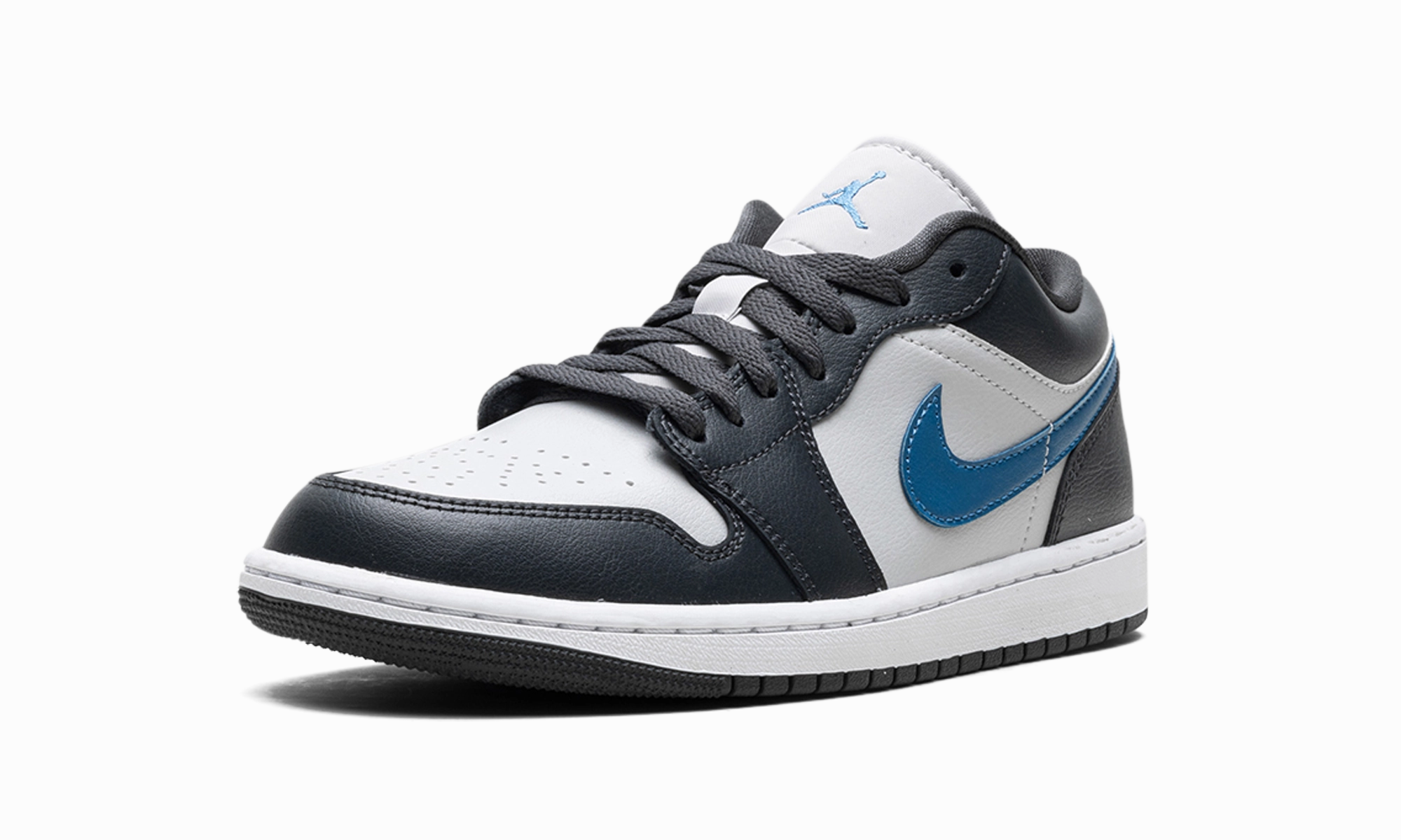 Air Jordan 1 WMNS "Anthracite / Industrial Blue" Metallic Trim