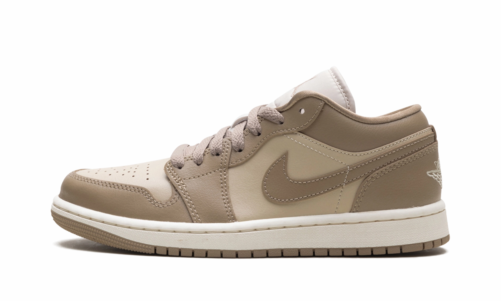 Effortless Ease Jordan 1 Low WMNS "Rattan Sail Desert Camo"