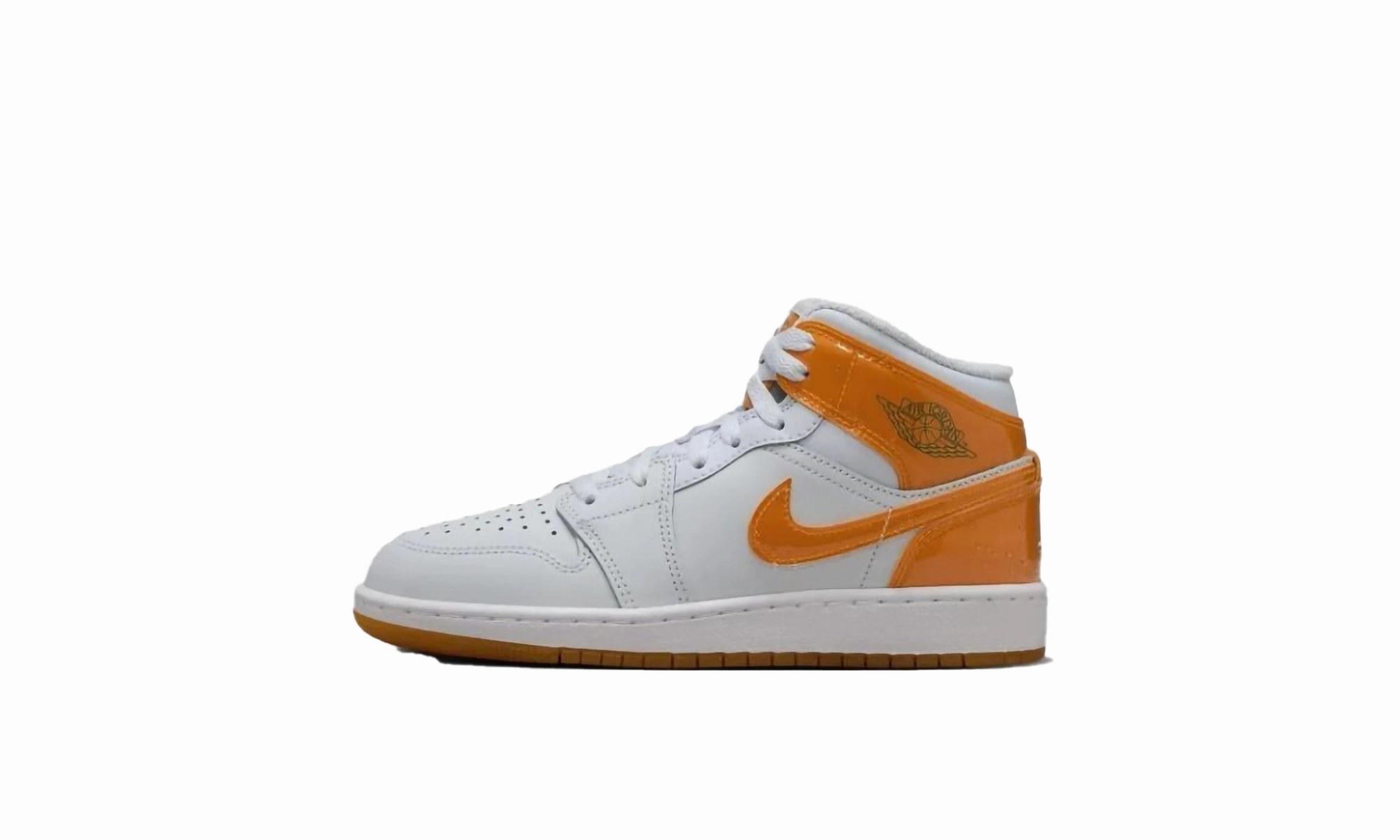 Quick Slip Air Jordan 1 Mid SE GS "Gatorade Pack Orange"
