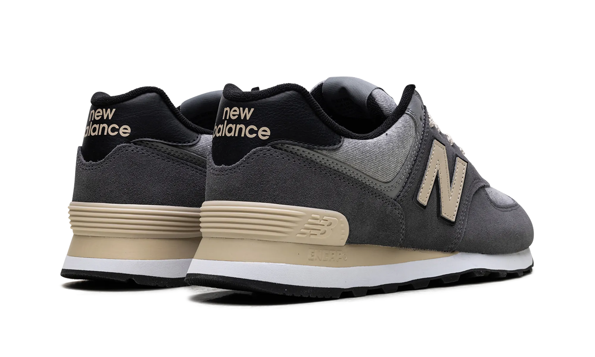 574 "Magnet Grey" fall running shoe environment