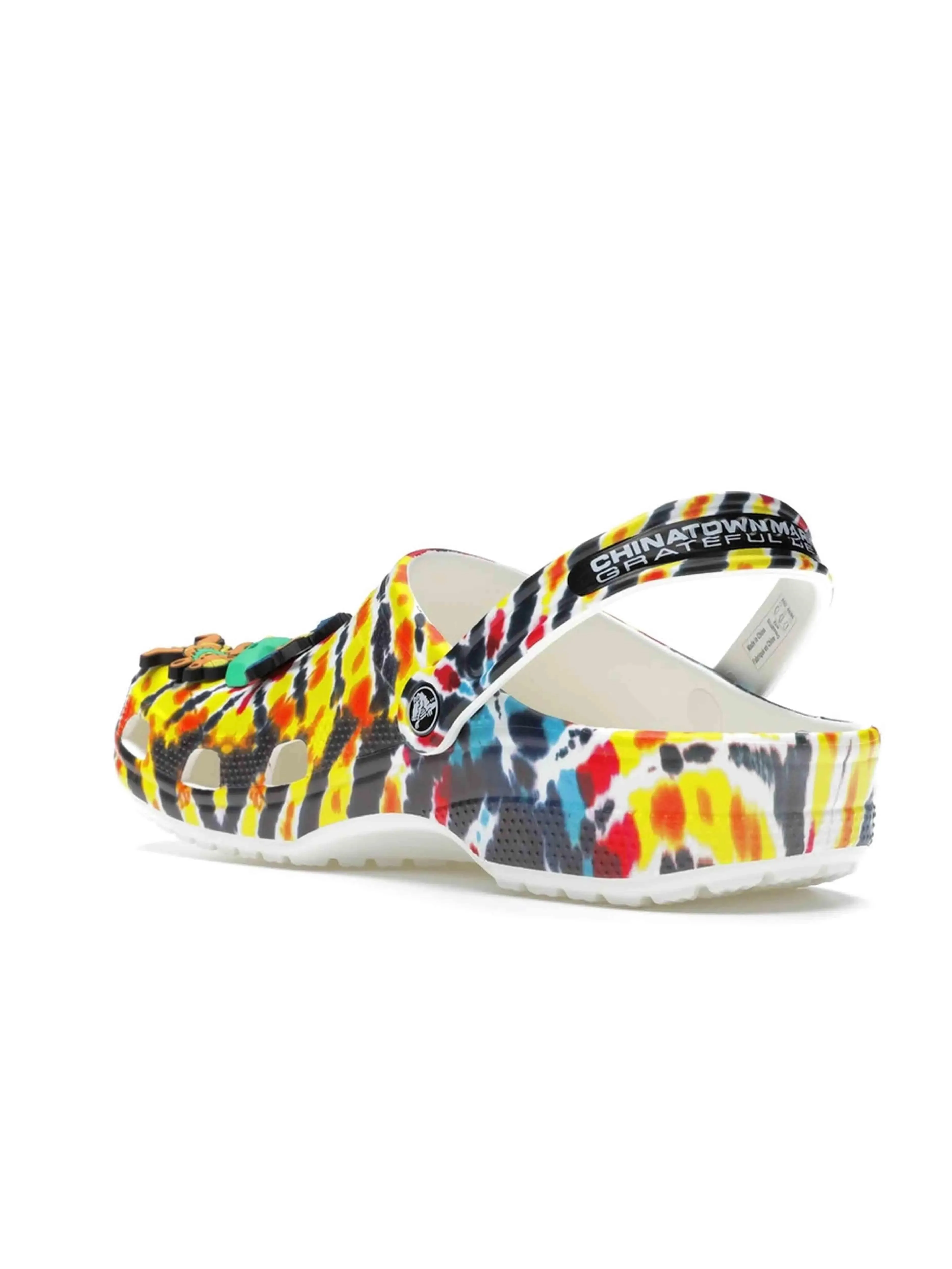 Crocs Classic Clog Grateful Dead x Chinatown Market Easy To Clean Relax Shoes