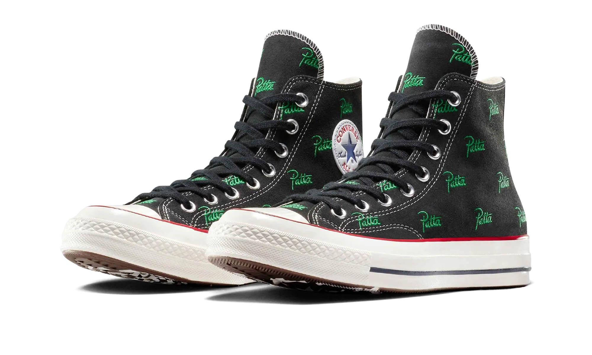 Chuck 70 Hi "Patta Mini Logo Pack Black" Test Hike