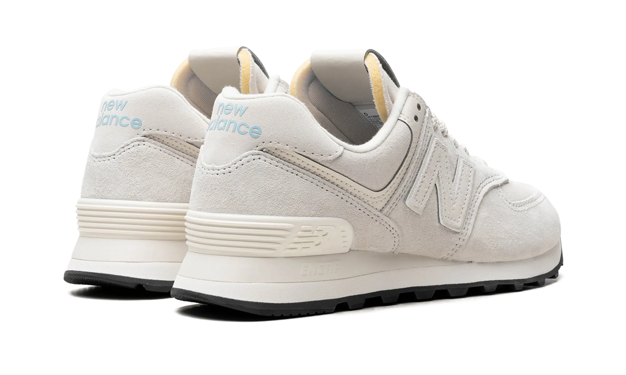 574 "Linen Sea Salt" Toe Flex Lace-up