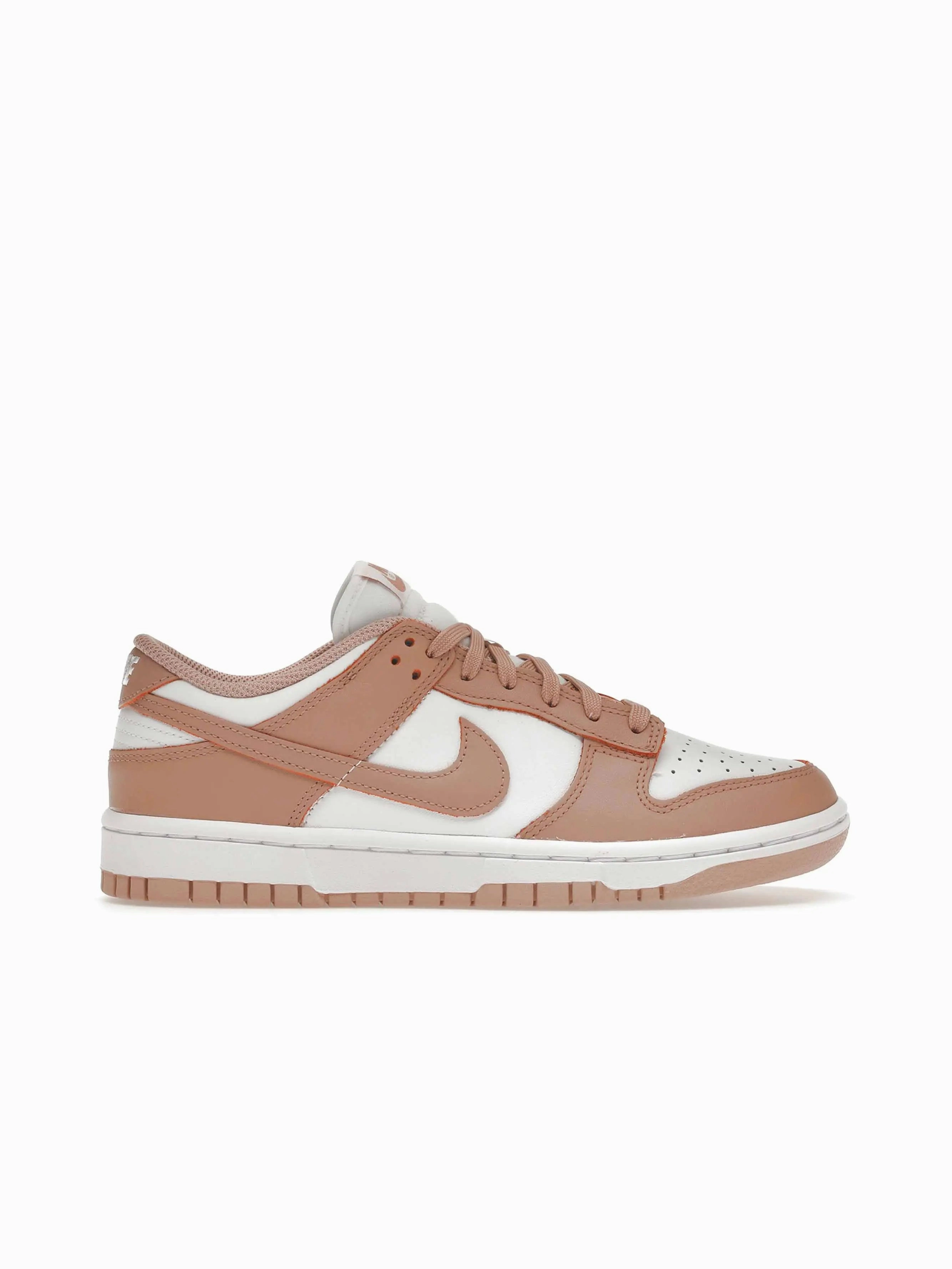 Nike Dunk Low Rose Whisper (W) color - grey aerobic dancers' shoes