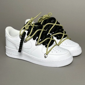 Nike Air Force 1 Rope Laces??Triple White lace - up shoes