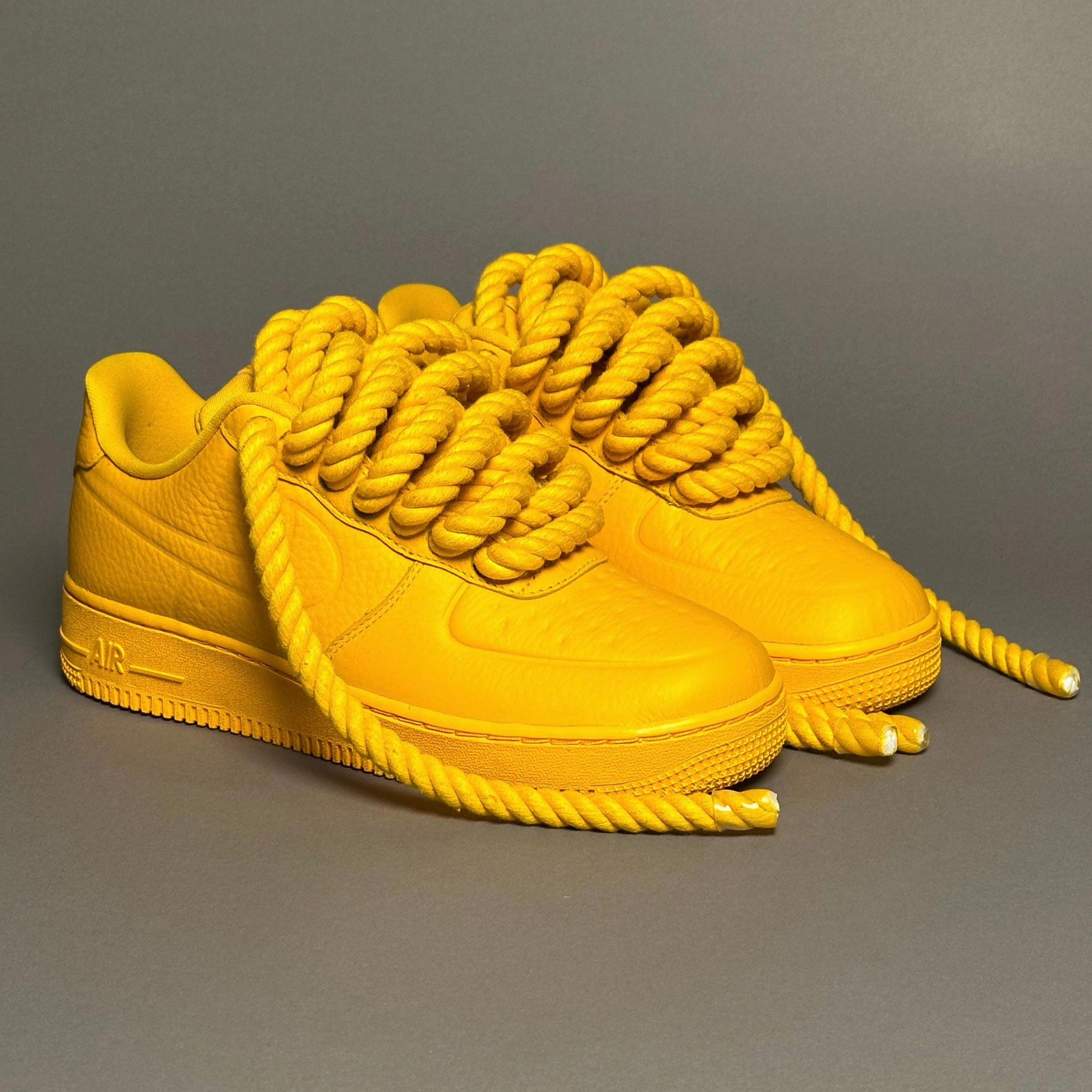 traditional shoes Training Footwear Nike Air Force 1 Unc Gold "Rope Laces Unc Gold" Waterproof V2