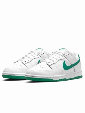 Nike Dunk Low White Green Noise [W] running in a travertine pool area shoes Sunrise Run