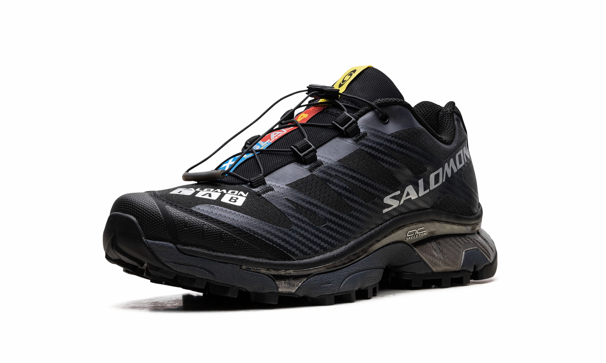 Salomon XT-4 OG "Black Silver Metallic" running shoes for women in their 50s