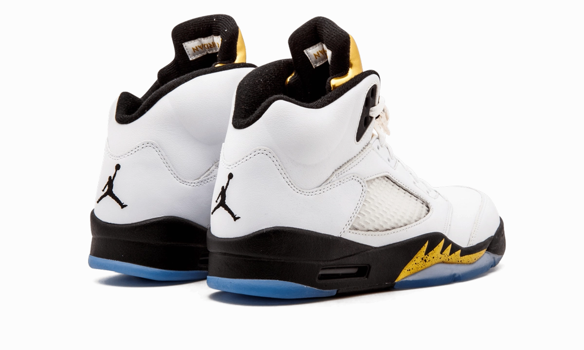 Air Jordan 5 Retro "Olympic Gold Medal" Gym - workout