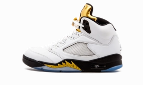 Lightweight Footwear Air Jordan 5 Retro "Olympic Gold Medal"