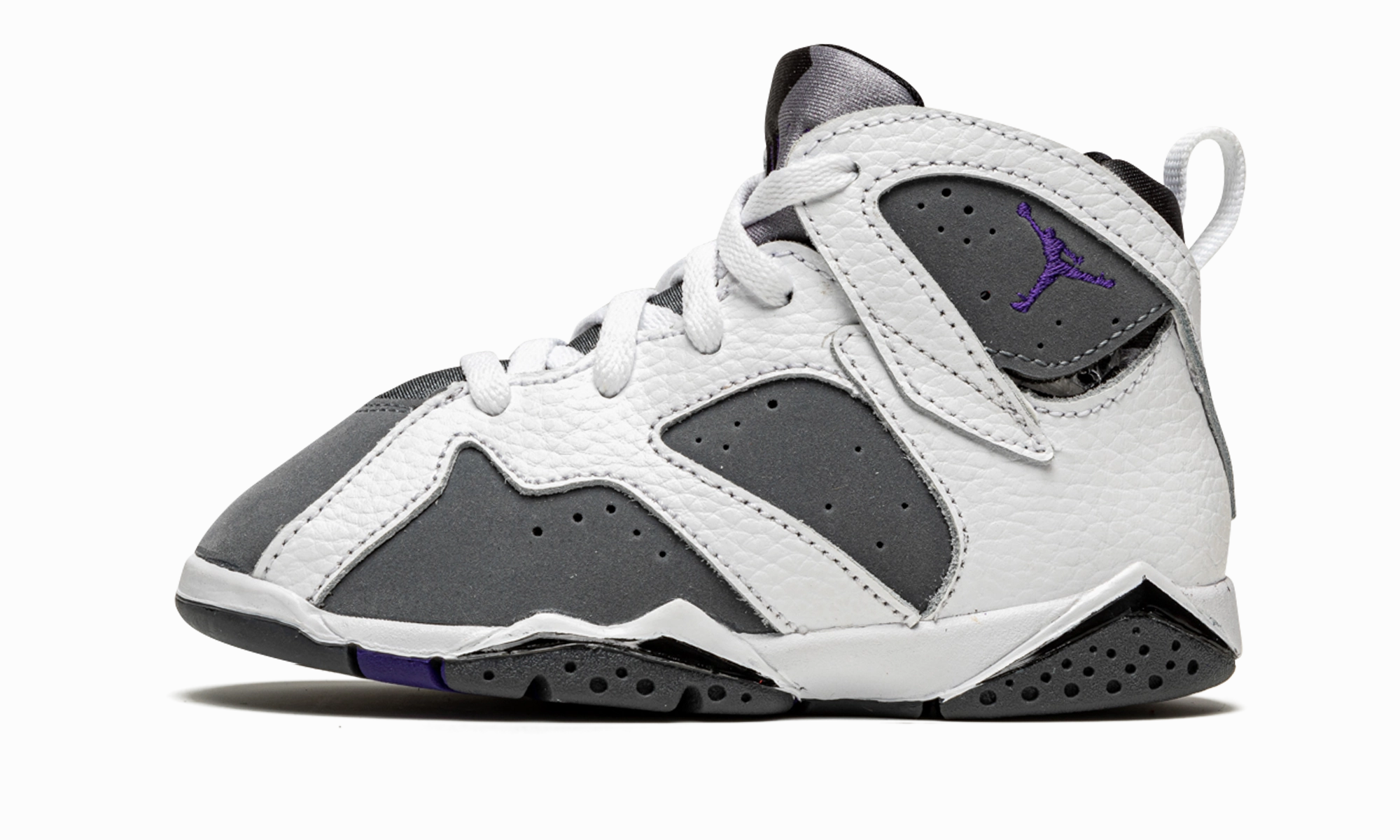 Flat Sole custom - made shoes Jordan 7 Retro BT TD "Flint"