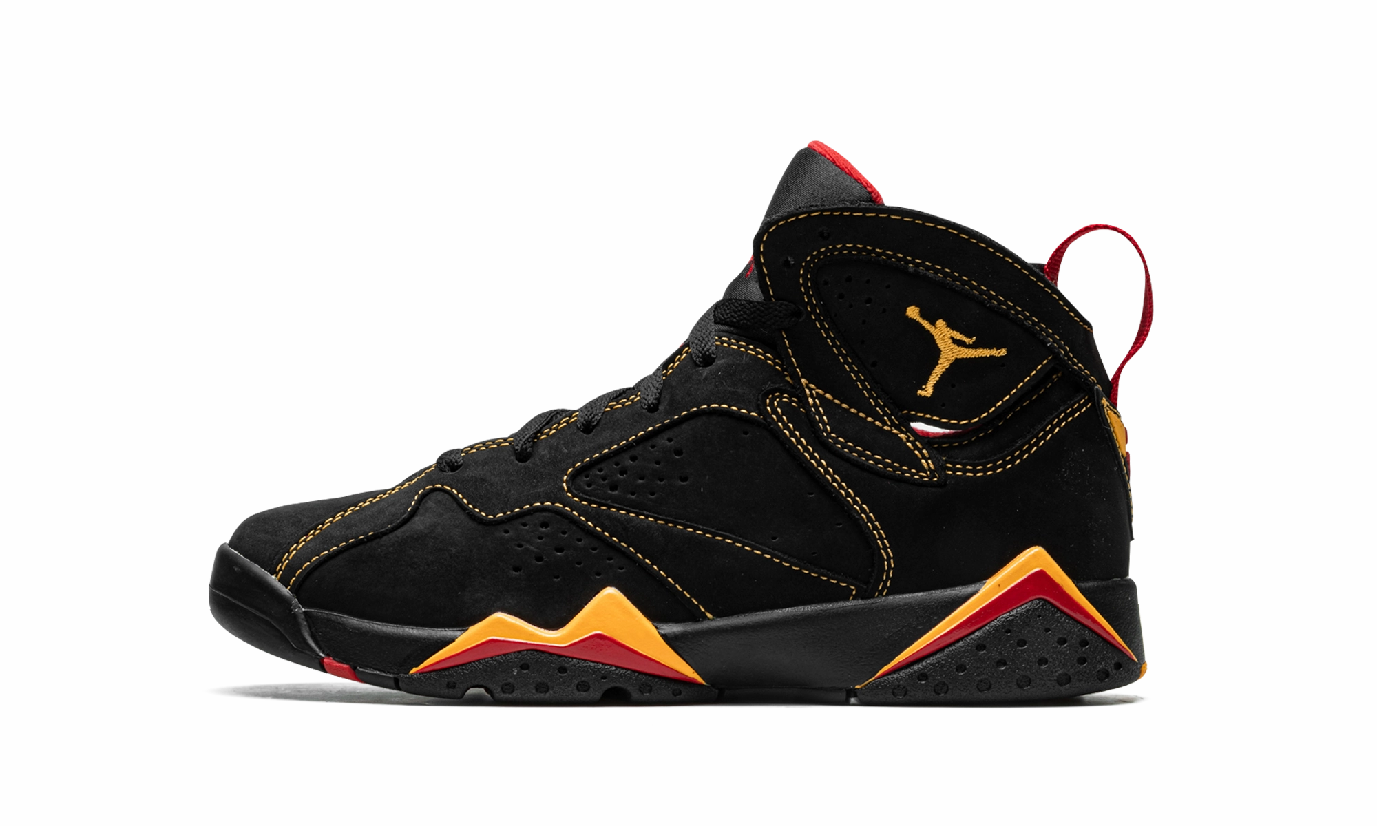 Air Jordan 7 Retro GS "Citrus 2022" soft - foam sole shoes