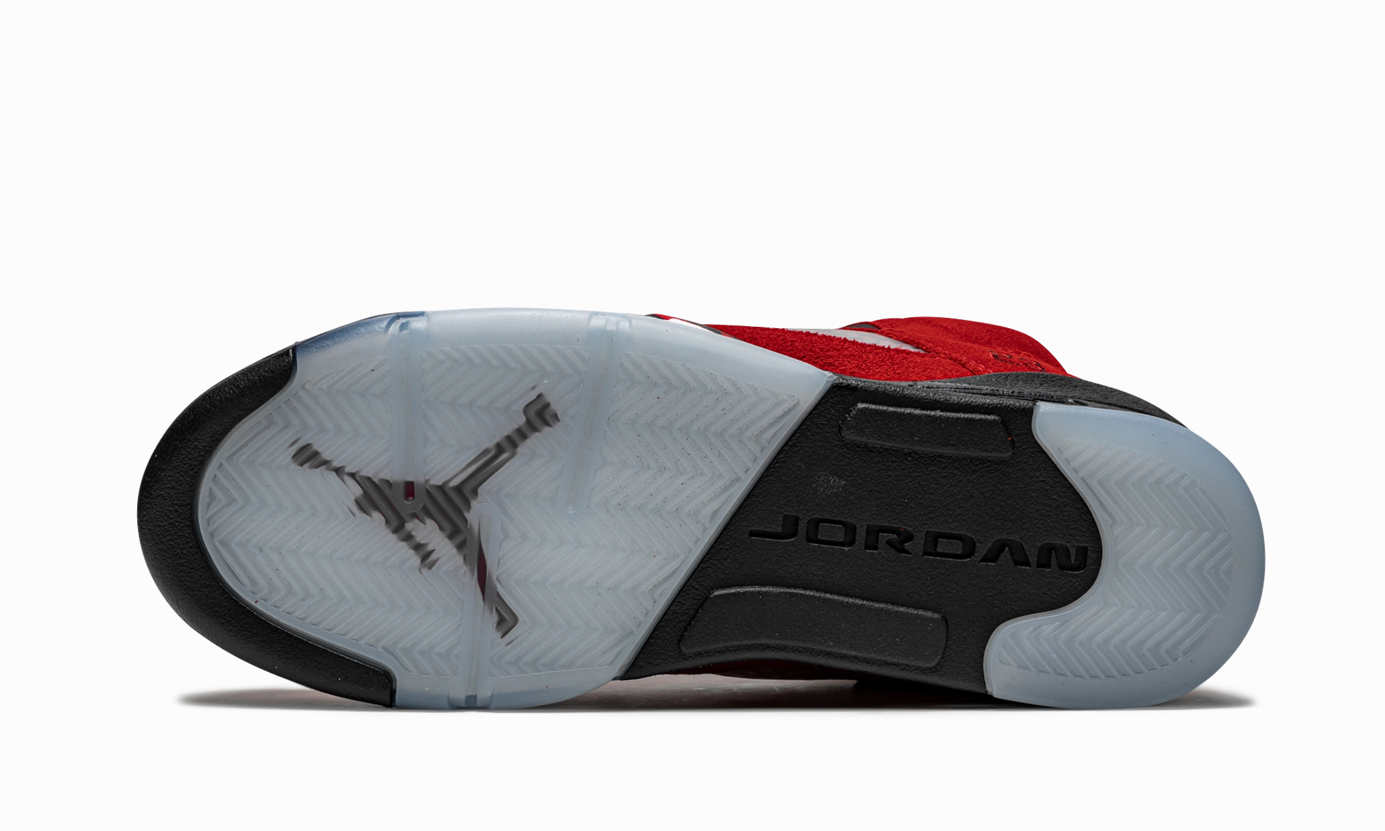 Air Jordan 5 Retro GS "Raging Bull 2021" Air Cushioning foot - flexibility running shoes